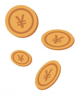 掉落的金币