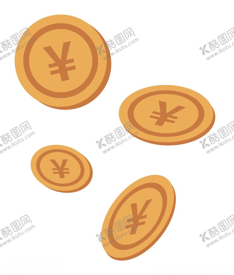 编号：54542810052236065240【酷图网】源文件下载-掉落的金币