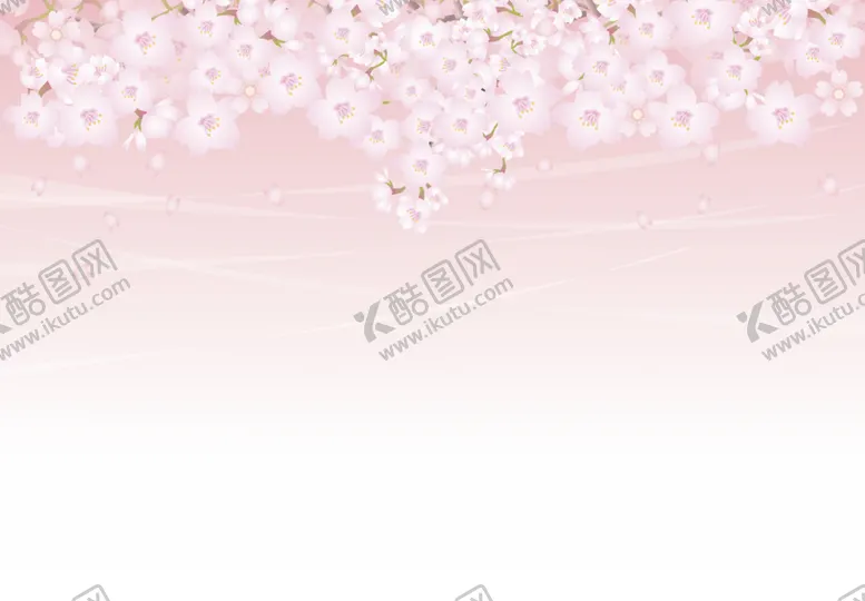 编号：52777701311531543146【酷图网】源文件下载-手绘樱花矢量素材