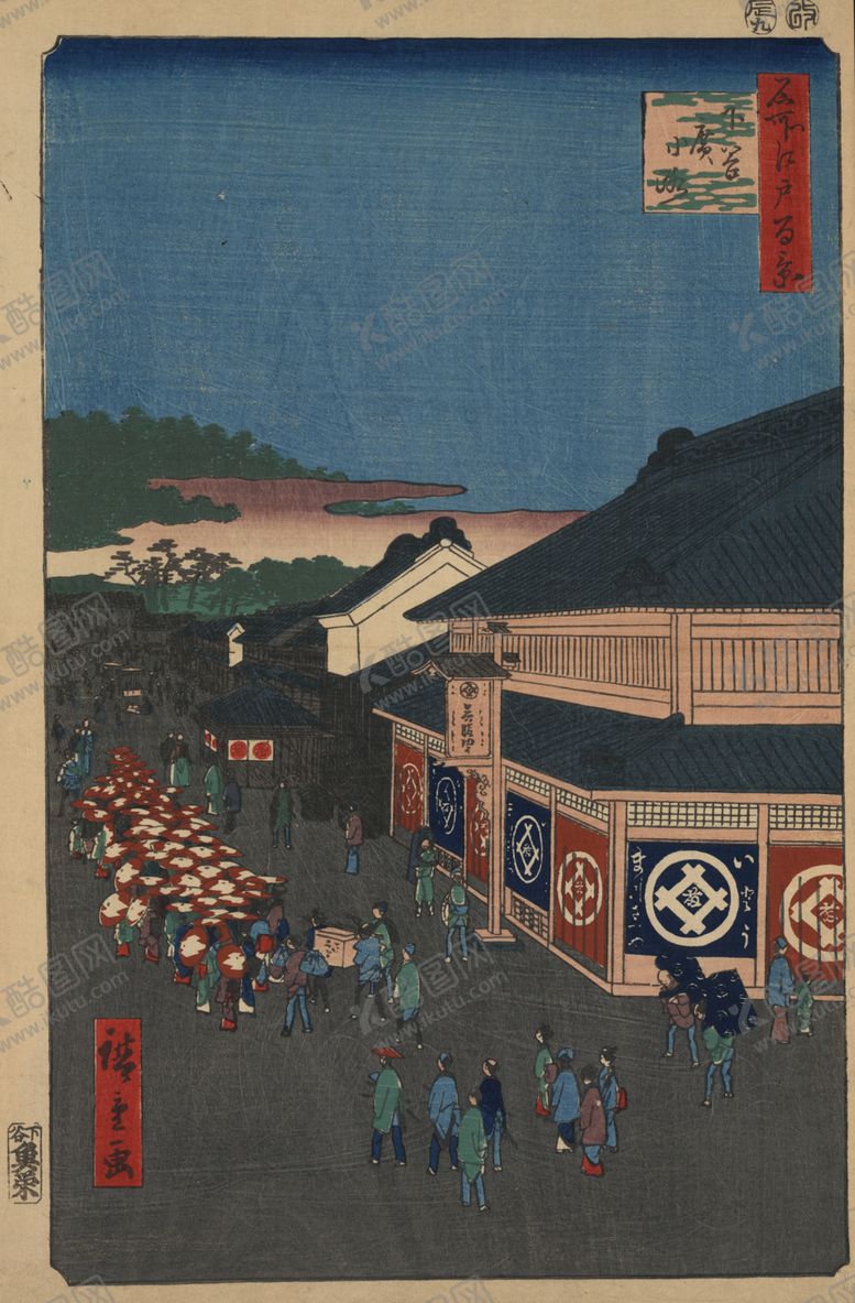 编号：42932709282154567606【酷图网】源文件下载-日本风景浮世绘