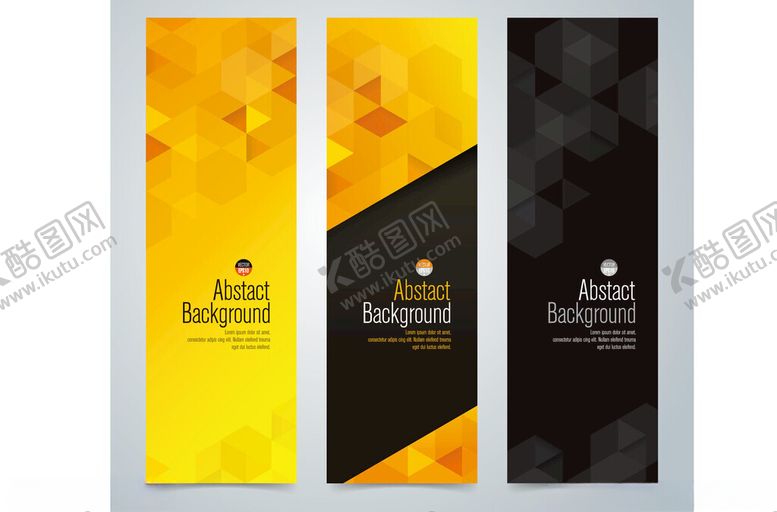 编号：17166604151612303023【酷图网】源文件下载-时尚竖版横幅设计模板