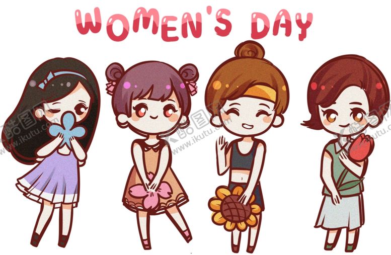 编号：31891309130255056824【酷图网】源文件下载-卡通女孩