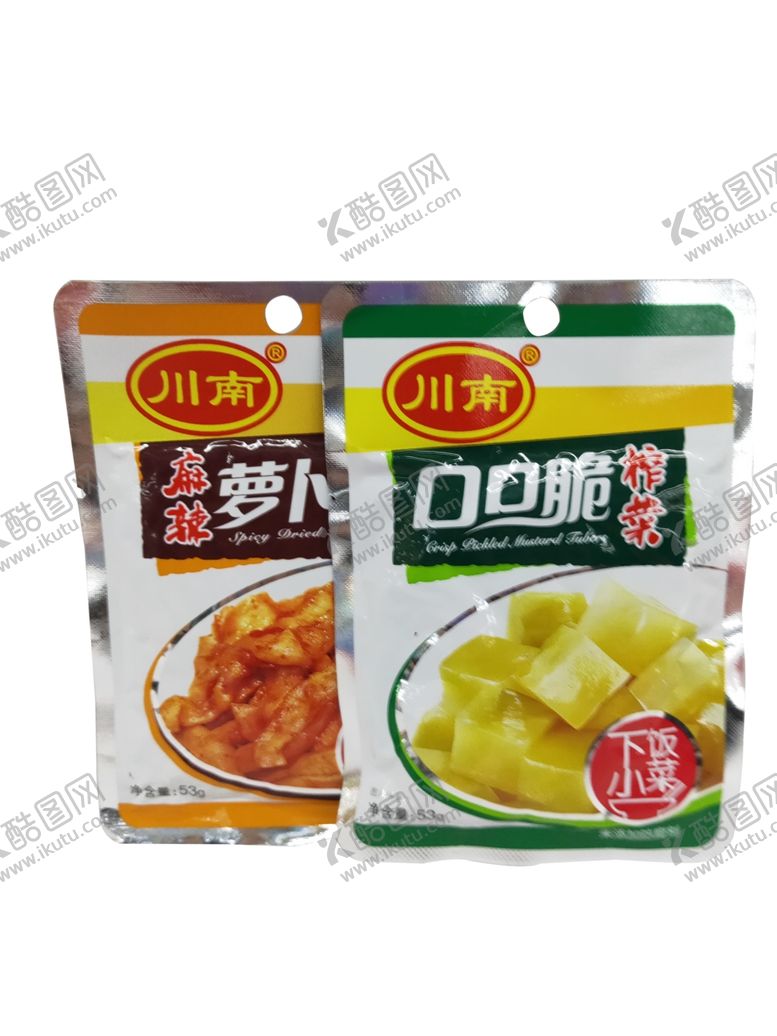 编号：27326705060717269465【酷图网】源文件下载-川南麻辣萝卜干口口脆榨菜53g