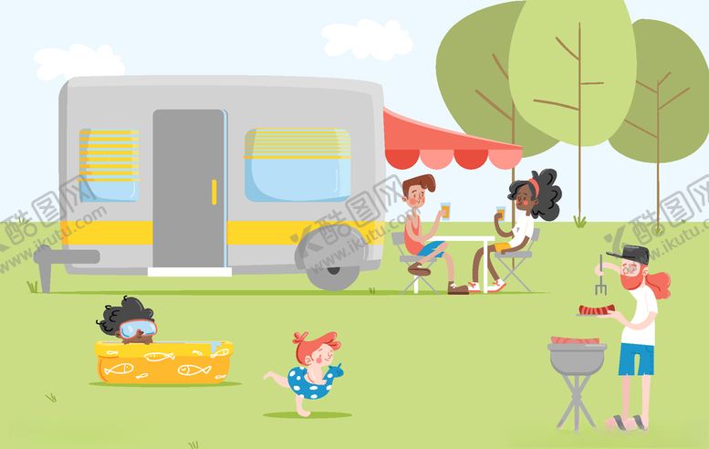 编号：85300809270620287367【酷图网】源文件下载-露营