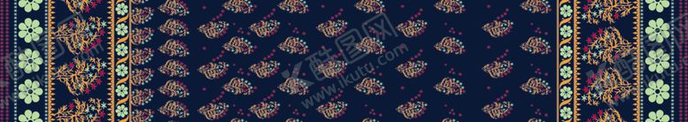 编号：14172210310707078163【酷图网】源文件下载-双边单边网布碎花民族