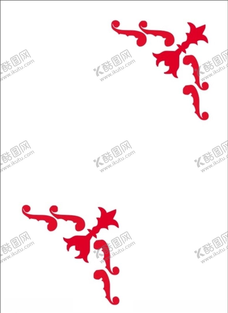 编号：73122409270413469625【酷图网】源文件下载-花纹角花边角花朵