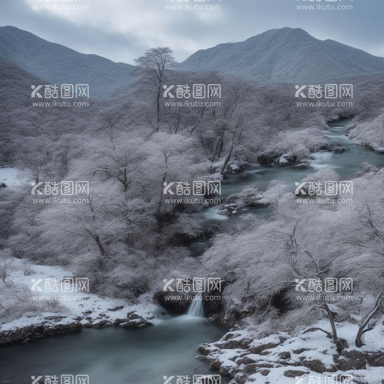 编号：94912611071844273412【酷图网】源文件下载-冬日雪景