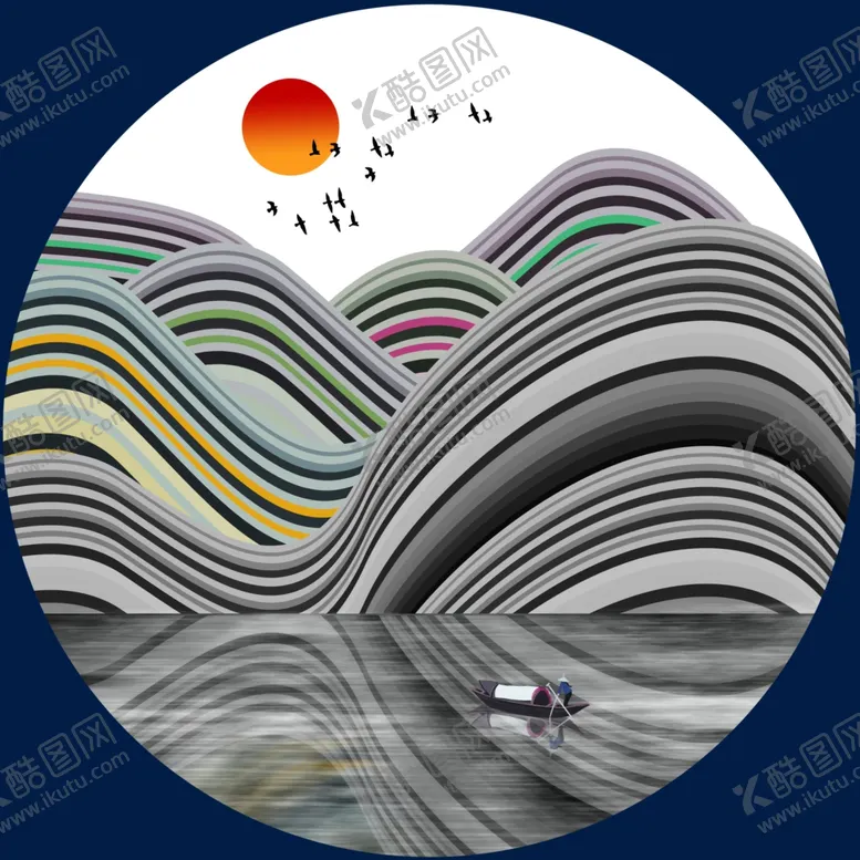 编号：88102806240407275000【酷图网】源文件下载-背景墙装饰画