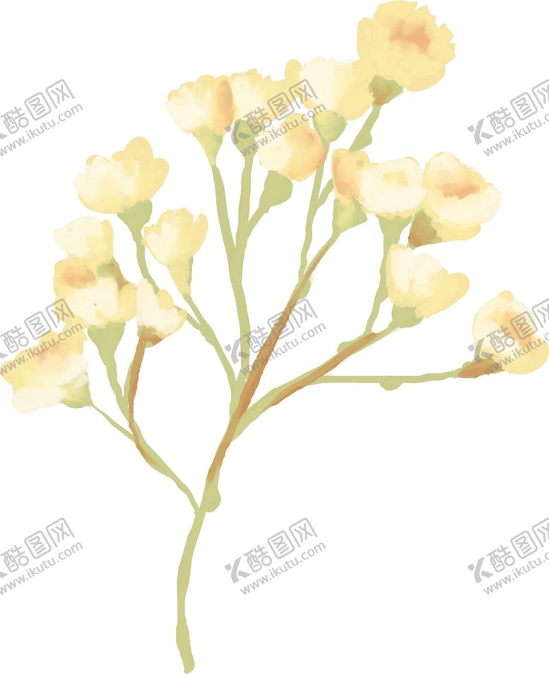 编号：28488010220709194983【酷图网】源文件下载-手绘鲜花