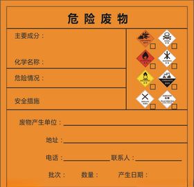 危险废物标识