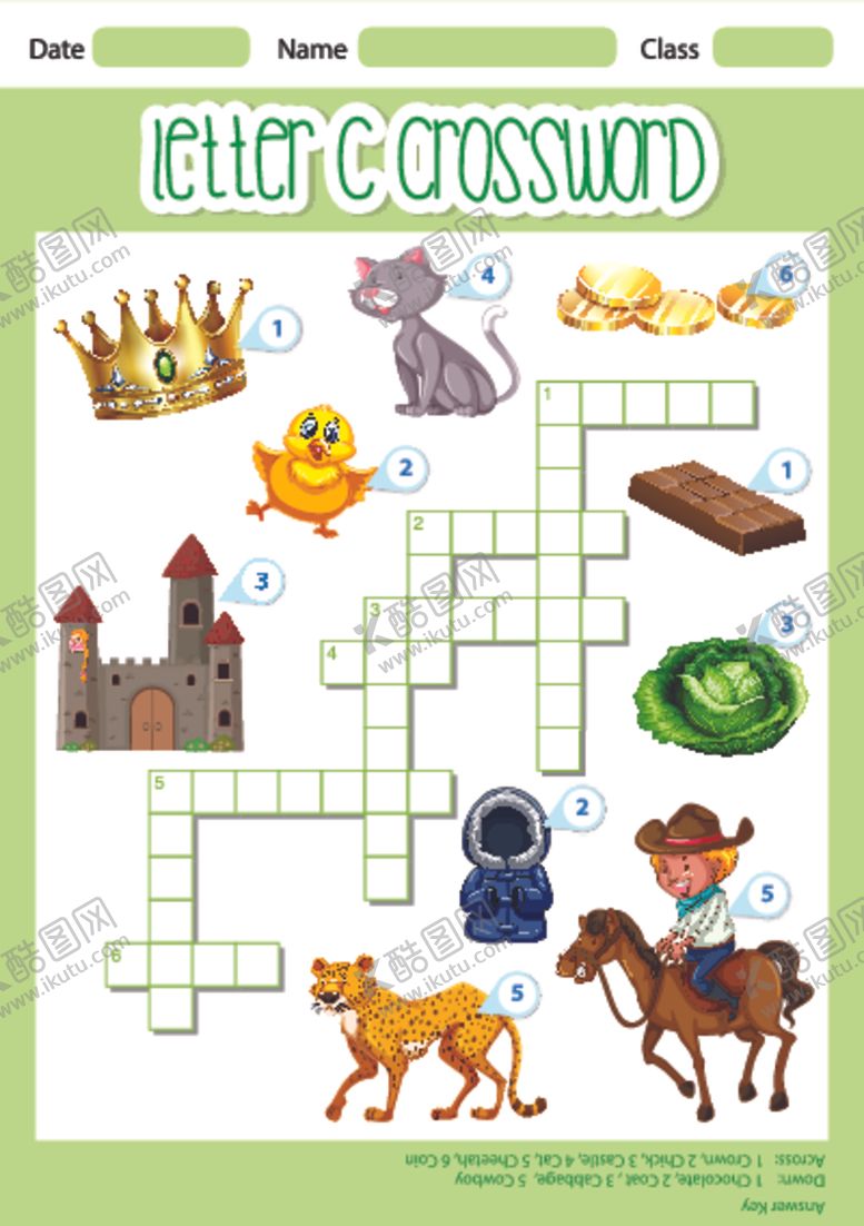 编号：80403509170710205699【酷图网】源文件下载-幼儿数字卡片