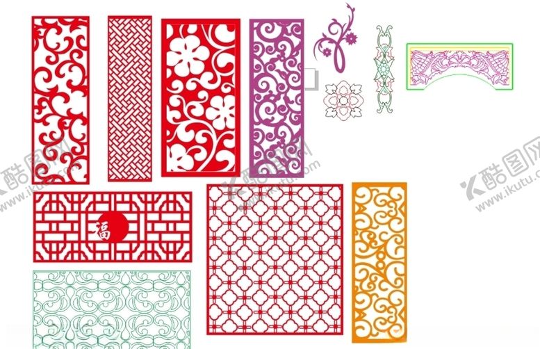 编号：56388609201107142222【酷图网】源文件下载-雕花花格