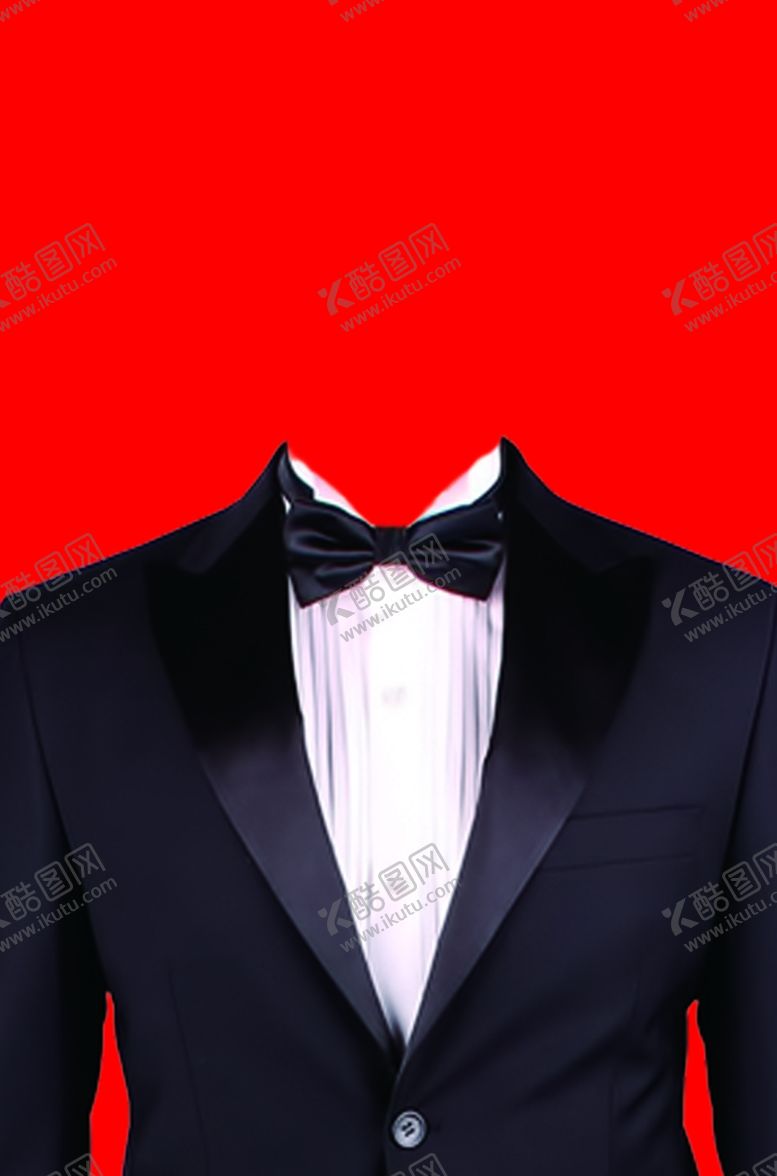 编号：84048409230415207212【酷图网】源文件下载-西装证件照模板