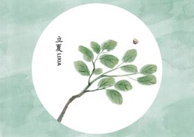 立夏海报