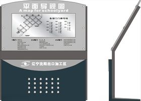 商场平面导视牌
