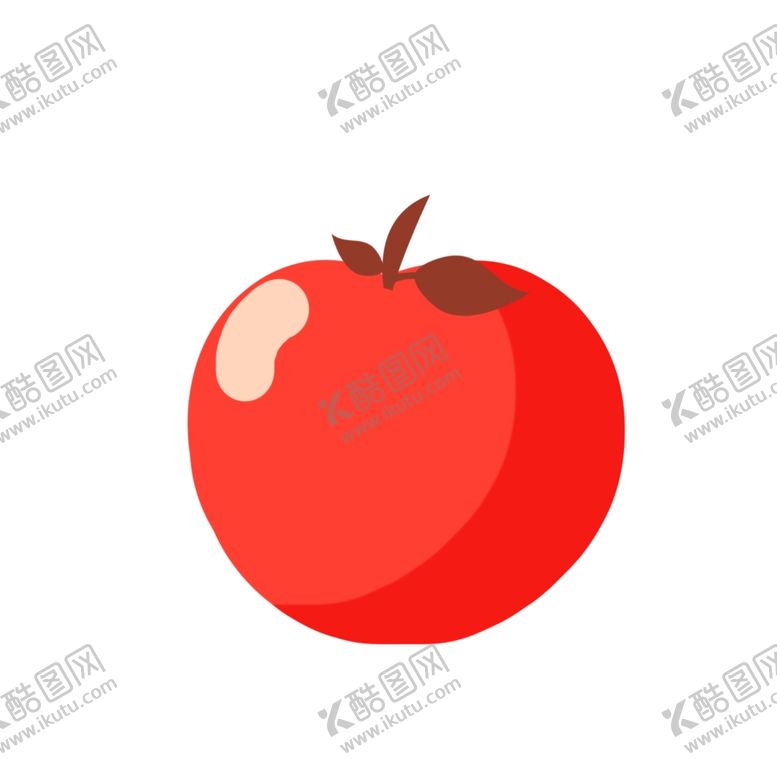 编号：56008801270032124831【酷图网】源文件下载-苹果插画