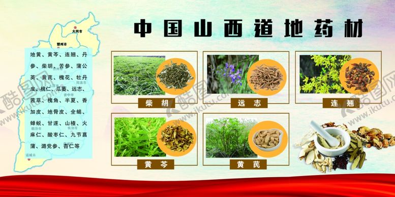 编号：49533110210503159035【酷图网】源文件下载-中药材版面