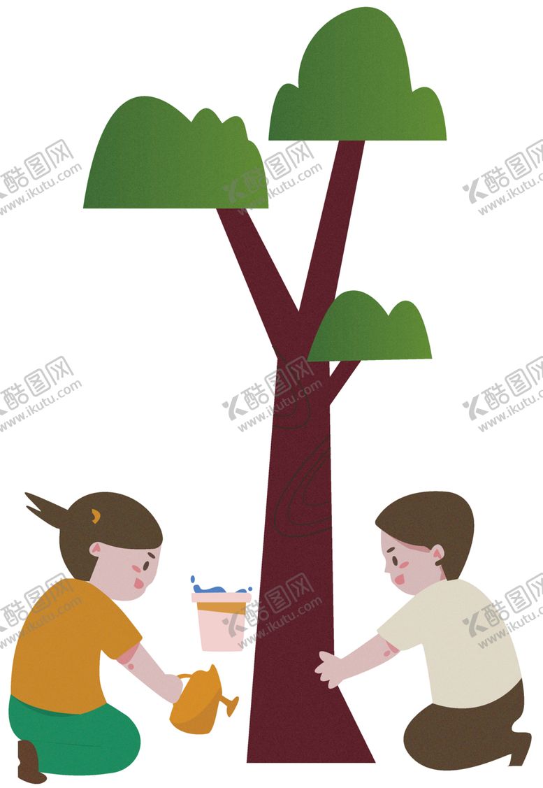 编号：14148503152101476126【酷图网】源文件下载-植树节素材