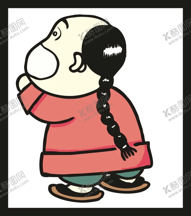 编号：92850310101751301527【酷图网】源文件下载-手绘卡通人物