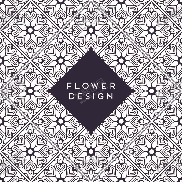 编号：50308910301444009218【酷图网】源文件下载-连续花纹