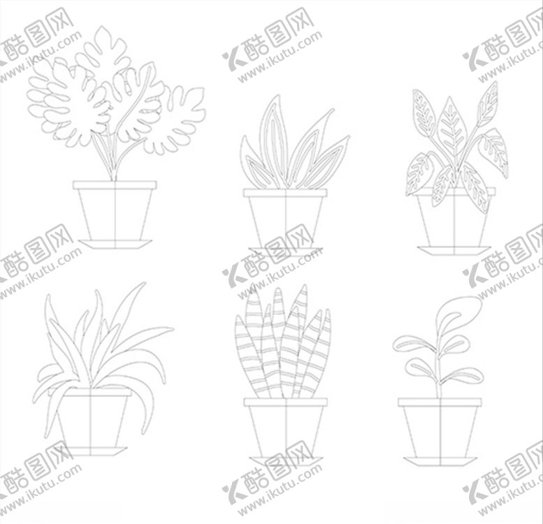 编号：12931407121510362279【酷图网】源文件下载-芦荟花朵植物印花盆景