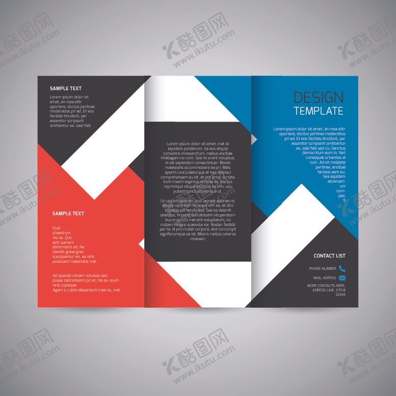 编号：77132909231313165653【酷图网】源文件下载-企业三折页