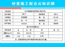 C30混凝土配合比