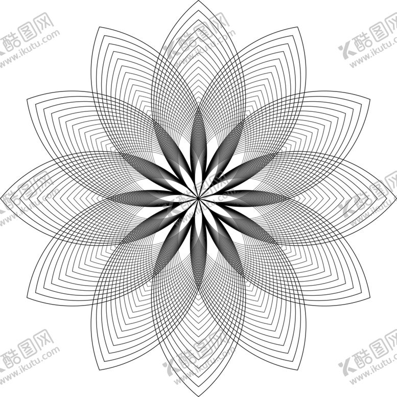 编号：28608505181502168016【酷图网】源文件下载-抽象花朵