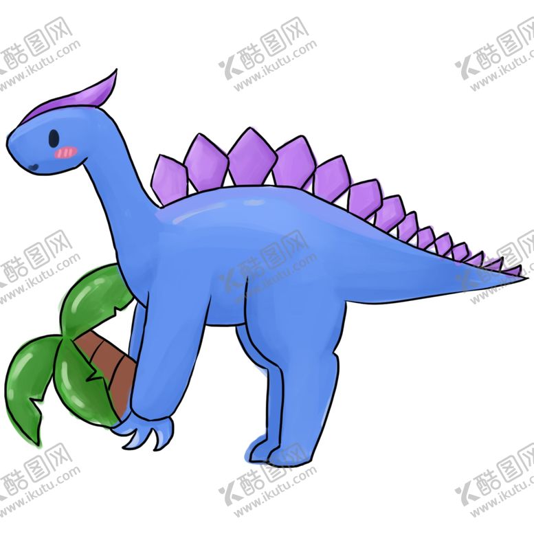 编号：92064306241913225702【酷图网】源文件下载-卡通恐龙