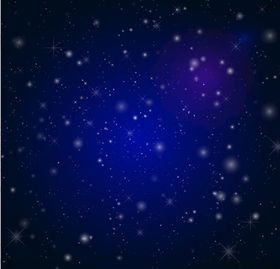 蓝色星空