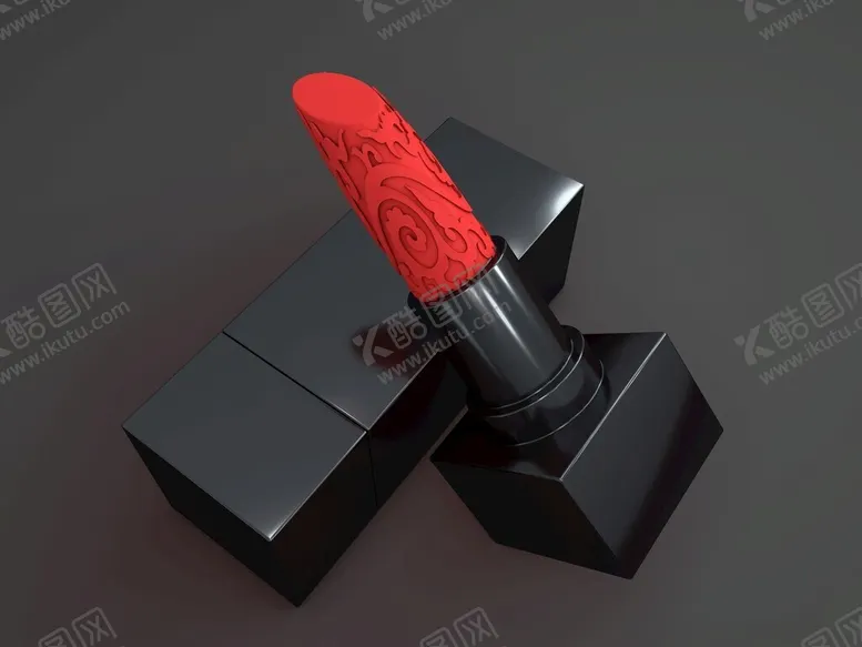 编号：51444102191339056667【酷图网】源文件下载-C4D口红雕花模型