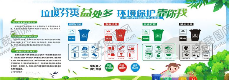 编号：36384710262253159723【酷图网】源文件下载-垃圾分类