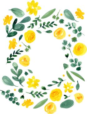 花草边框