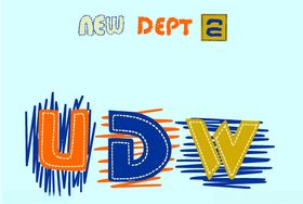 字母印花