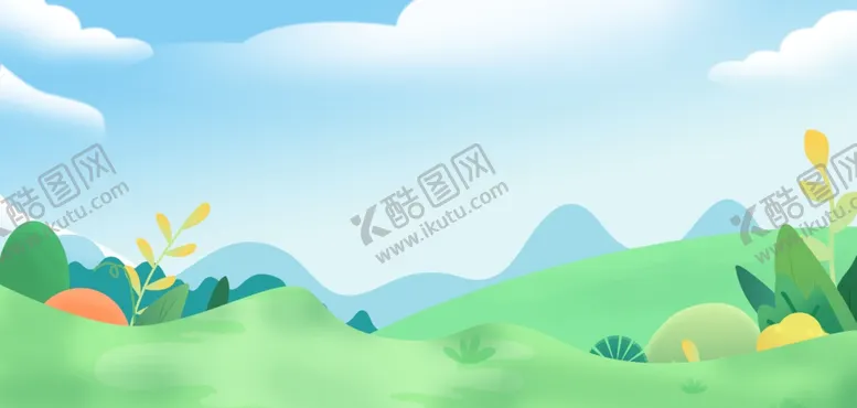 编号：62808401260201328662【酷图网】源文件下载-春天手绘小清新简约背景