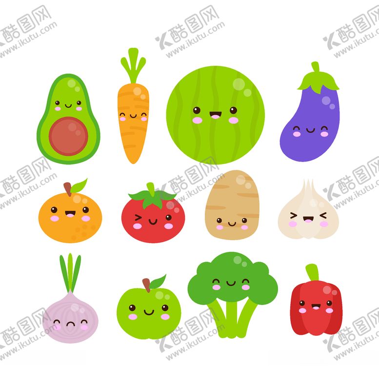 编号：82734409220615395988【酷图网】源文件下载-可爱食物