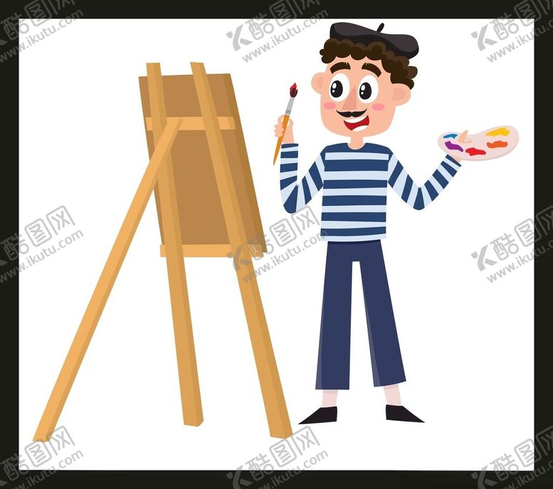 编号：90810702010129197922【酷图网】源文件下载-画画男孩