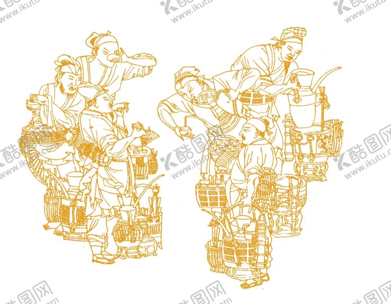 编号：31950710010957441543【酷图网】源文件下载-醉酒图