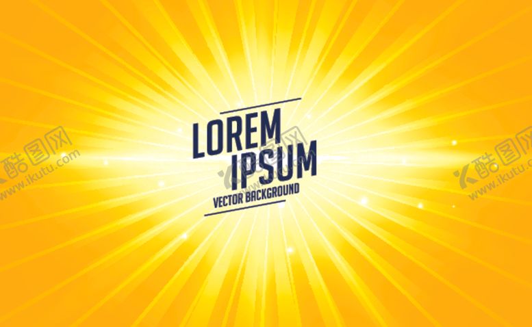 编号：15477109300203297205【酷图网】源文件下载-黄色光芒背景图