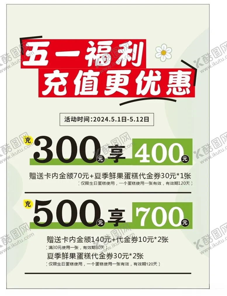 编号：22032601270712594118【酷图网】源文件下载-充值海报