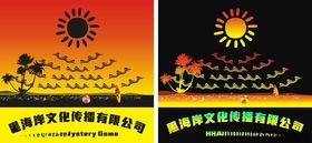 黑海岸logo海报
