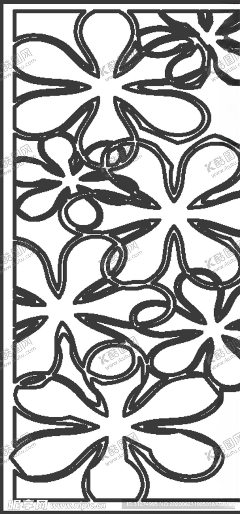 编号：69023409292002222260【酷图网】源文件下载-镂空花图案