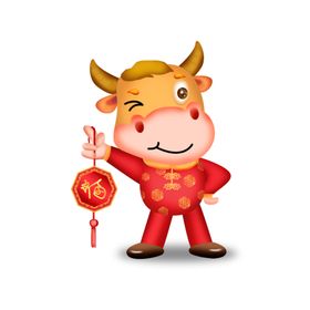 卡通牛形象