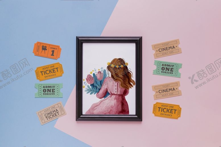 编号：68242809291022472064【酷图网】源文件下载-相框样机