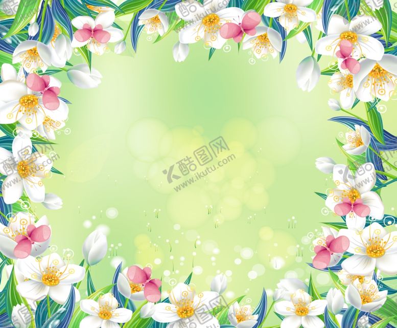编号：55093805091607428672【酷图网】源文件下载-花环花蕊梅花