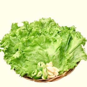 一篮子生菜