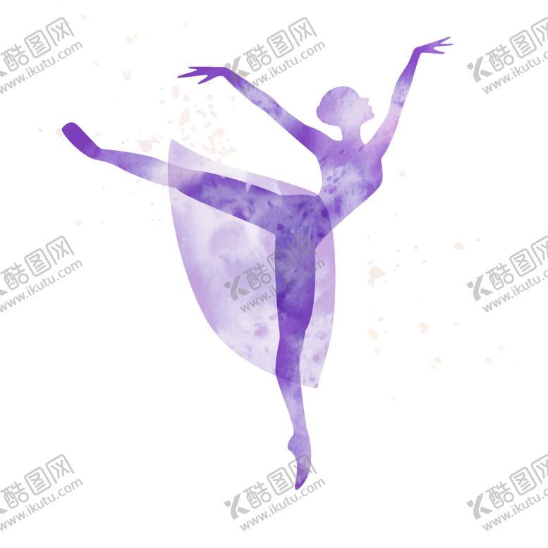 编号：80959906262003317762【酷图网】源文件下载-舞者剪影
