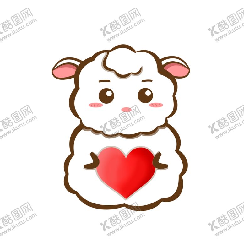 编号：88309202201529359731【酷图网】源文件下载-卡通手绘羊
