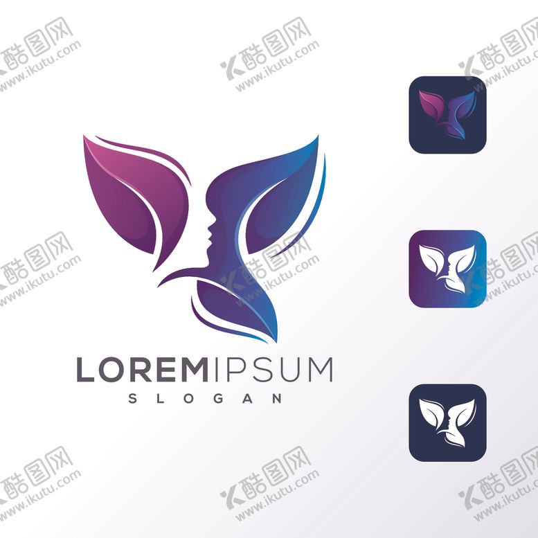 编号：39658309151959534983【酷图网】源文件下载-女性logo