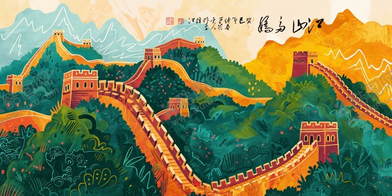 编号：18425102102351455692【酷图网】源文件下载-长城